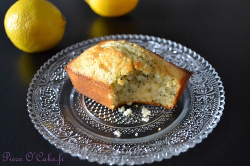 Mini cake citron - pavot